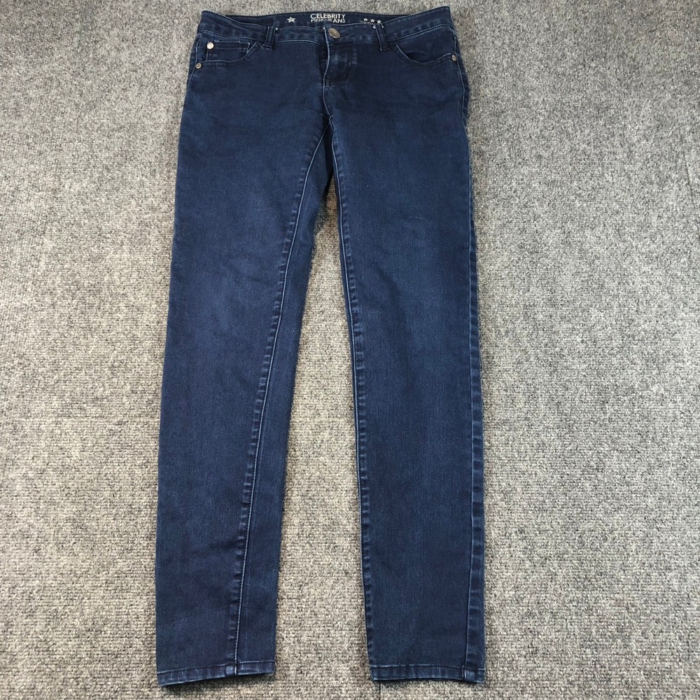 Celebrity Pink Jeans Low Rise Skinny Indigo Rinse Women's Denim Pants